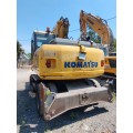 wheeled - excavator - machinery - KOMATSUPC160 ΕΚΣΚΑΦΕΙΣ ΤΡΟΧΟΦΟΡΟΙ